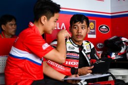 ดาวรุ่งไทยบิด Honda CBR600RR ซูเปอร์สปอร์ต 600 ซีซี ซ้อมวันแรกโฮมเรซ