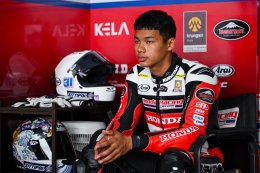 ดาวรุ่งไทยบิด Honda CBR600RR ซูเปอร์สปอร์ต 600 ซีซี ซ้อมวันแรกโฮมเรซ