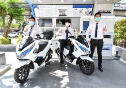 เอ.พี. ฮอนด้าเปิดตัวระบบ PCX Electric Ecosystem