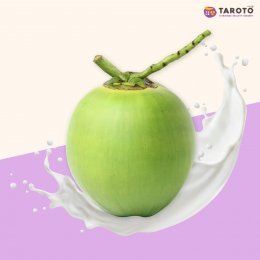 เพิ่มความอร่อยยิ่งขึ้นด้วย ไอศกรีมมะพร้าวอ่อนสูตร TAROTO 