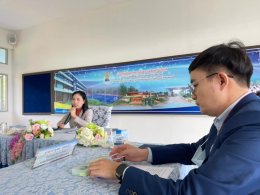 นิเทศติดตามโครงการการเรียนภาษาต่างประเทศ โดยใช้รูปแบบการสื่อสารสองทางจากครูชาวต่างชาติ(NATIVE SPEAKER)