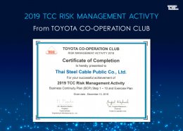 2019 TCC Risk Management  Activity