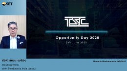 TSC Opportunity Day Q2/2020