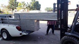 รถกระบะ จัดส่งผนังนวัตกรรม JAIBOONSPEEDWALL 