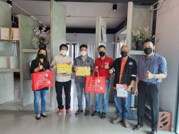 กลุ่มผู้รับเหมาสร้างงานโครงการ อาคาร โรงงาน ฯลฯ เยี่ยมโรงงานผลิตผนังJAIBOONSPEEDWALL