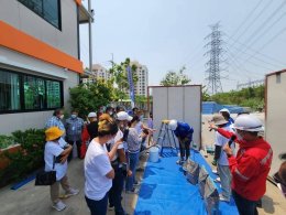 รุ่นที่ 9 อบรมหลักสูตร การติดตั้งผนังนวัตกรรมสำเร็จรูป JAIBOONSPEEDWALL SOLUTION และเคมีภัณฑ์ก่อสร้าง Rhinoz Total Solution 