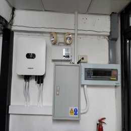 ติดตั้งระบบโซล่าร์เซลล์ 5 kW On-grid system อ.ปากเกร็ด จ.นนทบุรี