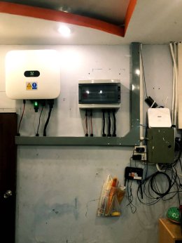 ติดตั้งระบบโซล่าร์เซลล์ 5 kW On-grid system สถานที่ อ.เมือง จ.นครปฐม