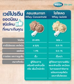 ทุกเรื่องเวย์โปรตีนที่คุณต้องรู้