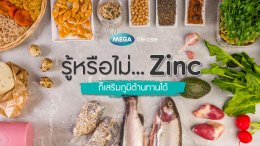 เสริมภูมิต้านทานที่ดีได้ด้วย Zinc