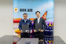 Ký kết hợp tác với Nok Air (MOU)