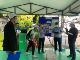 โครงการส่งเสริมการสร้างเสริมสุขภาพแรงงานในสถานประกอบการ รวมพลังภาคีเครือข่าย ลงพื้นที่ตรวจประเมินสถานประกอบการปลอดบุหรี่ จังหวัดพระนครศรีอยุธยา พร้อมให้กำลังใจคณะทำงาน