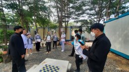 ทีมโครงการฯร่วมกับ สำนักงานป้องกันและบำบัดการติดยาเสพติด สำนักอนามัย กรุงเทพฯ และศูนย์บริการเลิกบุหรี่ทางโทรศัพท์แห่งชาติ(สายด่วนเลิกบุหรี่1600) ลงพื้นที่ตรวจประเมินสถานประกอบการปลอดบุหรี่ พร้อมให้กำลังใจคณะทำงาน