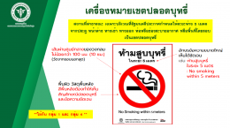 เขตปลอดบุหรี่ตามกฎหมายจัดอย่างไร
