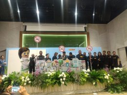 โครงการส่งเสริมการขยายฐานการสร้างเสริมสุขภาพในสถานประกอบการ ได้ส่งตัวแทนเข้าร่วมประชุมในหัวข้อ เวทีแลกเปลี่ยนเรียนรู้ “ชวน ช่วย เลิกบุหรี่”  
