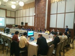 ประชุมคณะทำงานขับเคลื่อนการดำเนินงานควบคุมเครื่องดื่มแอลกอฮอล์และยาสูบ เขตสุขภาพที่ 6 จ.ชลบุรี