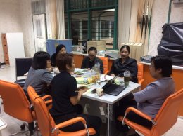 ประชุมหน่วยงานเพื่อหารือการดำเนินการป้องกันและควบคุมพฤติกรรมความเสี่ยงทางสุขภาพในสถานประกอบการจังหวัดนครราชสีมา