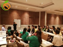 กิจกรรมสร้างเครือข่ายท้าชวนผู้สูบบุหรี่ให้เลิกสูบบุหรี่ในสถานประกอบการ รุ่น2