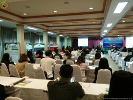 ประชุมการป้องกันและควบคุมพฤติกรรมเสี่ยงทางสุขภาพในสถานประกอบการ ในจังหวัดนครราชสีมา