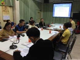 เจ้าหน้าที่สมาคมฯเข้าร่วมประชุมคณะอนุกรรมการดำเนินงานสถานประกอบการปลอดบุหรี่