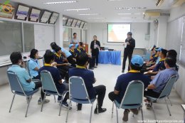 สมาคมพัฒนาคุณภาพสิ่งแวดล้อมเข้าทำการสนับสนุนเชิงกระบวนการให้แก่คณะทำงานให้กับ บริษัท คูซุ่นเฮงหลีเท็กไทล์ จำกัด
