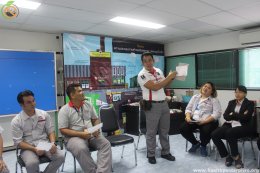 สมาคมพัฒนาคุณภาพสิ่งแวดล้อมจัดประชุมปฏิบัติการสัญจรเพื่อสนับสนุนการทำงานของคณะทำงานของ บริษัท เอส เอ็น เอ็น อุปกรณ์และแม่พิมพ์ จำกัด