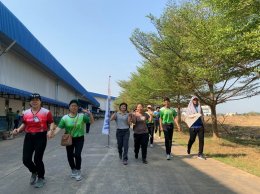 ทีมงานโครงการสถานประกอบการสุขภาพดีมีสุขร่วมกิจกรรม “OTANI Sports Game 2019”