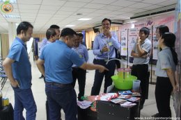 สมาคมพัฒนาคุณภาพสิ่งแวดล้อมจัดกิจกรรมสัญจรที่บริษัท อินโดรามา โพลีเอสเตอร์ อินดัสตรี้ส์ จำกัด (มหาชน)