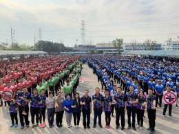 ทีมงานโครงการสถานประกอบการสุขภาพดีมีสุขร่วมกิจกรรม “OTANI Sports Game 2019”