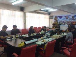 การประชุมหน่วยงานเพื่อขับเคลื่อนการป้องกันและควบคุมพฤติกรรมเสี่ยงของแรงงานในสถานประกอบการจังหวัดราชบุรี
