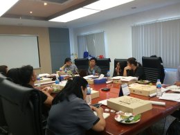 ประชุมหน่วยงานต่างๆเพื่อเตรียมความพร้อม วันที่21 เม.ย. 2560