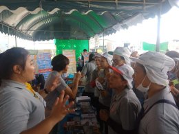 รพ.สต.บ้านสามพราน เข้าพื้นที่บริษัท มาลีกรุ๊ป จำกัด (มหาชน) ในการเป็นพี่เลี้ยงช่วยลด ละ เลิกบุหรี่ตามแผนงานร่วมกับบริษัทฯ