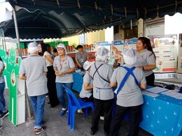 รพ.สต.บ้านสามพราน เข้าพื้นที่บริษัท มาลีกรุ๊ป จำกัด (มหาชน) ในการเป็นพี่เลี้ยงช่วยลด ละ เลิกบุหรี่ตามแผนงานร่วมกับบริษัทฯ