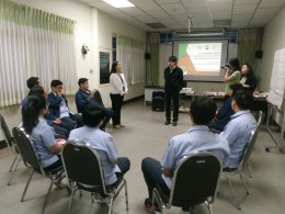 สมาคมพัฒนาคุณภาพสิ่งแวดล้อมเข้าทำการสนับสนุนเชิงกระบวนการให้แก่คณะทำงาน บริษัท เคซีอี อินเตอร์เนชั่นแนล จำกัด