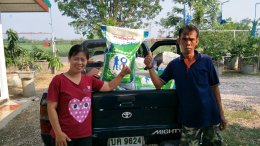 รีวิวจัดส่งสินค้าและผู้รับสินค้า  ให้กับพี่น้องที่สั่งซื้อสินค้า "ผู้จัดการมัน"
