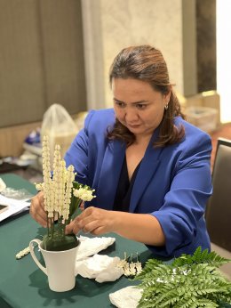 สถาบันวิจัยและพัฒนาเข้าร่วมการจัดกิจกรรมบรรยายเชิงปฏิบัติการในหัวข้อ “Value Creation on Flower and Ornamental Plant Products”