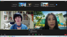 การเสวนาเรื่อง "แนวโน้มงานวิจัยด้านสุขภาวะและสาธารณสุขและด้านเครื่องสำอางและเวชสำอางในยุค New Normal"