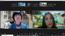 การเสวนาเรื่อง "แนวโน้มงานวิจัยด้านสุขภาวะและสาธารณสุขและด้านเครื่องสำอางและเวชสำอางในยุค New Normal"