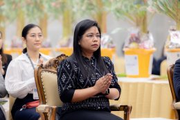 สถาบันวิจัยและพัฒนา มหาวิทยาลัยสวนดุสิต เข้าร่วมพิธีเทศน์มหาชาติเวสสันดรชาดก บูชากัณฑ์เทศน์และร่วมเป็นเจ้าภาพกัณฑ์เทศน์มหาชาติ