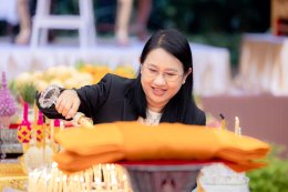 สถาบันวิจัยและพัฒนา มหาวิทยาลัยสวนดุสิต เข้าร่วมพิธีเทศน์มหาชาติเวสสันดรชาดก บูชากัณฑ์เทศน์และร่วมเป็นเจ้าภาพกัณฑ์เทศน์มหาชาติ