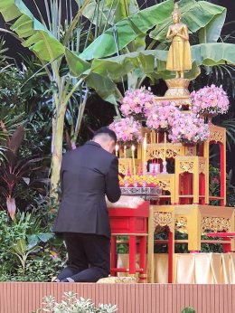 สถาบันวิจัยและพัฒนา มหาวิทยาลัยสวนดุสิต เข้าร่วมพิธีเทศน์มหาชาติเวสสันดรชาดก บูชากัณฑ์เทศน์และร่วมเป็นเจ้าภาพกัณฑ์เทศน์มหาชาติ