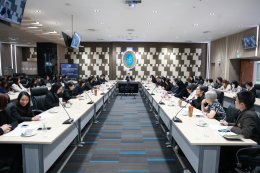 สถาบันวิจัยและพัฒนา ร่วมกับกองบริหารงานบุคคล มหาวิทยาลัยสวนดุสิต จัดโครงการส่งเสริมการมีส่วนร่วมของบุคลากรที่สำเร็จการศึกษาจากต่างประเทศเพื่อพัฒนางานวิชาการและนวัตกรรมของมหาวิทยาลัย