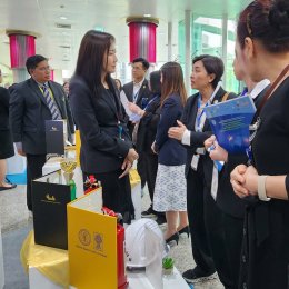 สถาบันวิจัยและพัฒนา มหาวิทยาลัยสวนดุสิต ร่วมจัดแสดงนิทรรศการผลงานวิจัย ในการประชุมเครือข่ายความร่วมมือทางวิชาการทั้งในและต่างประเทศของมหาวิทยาลัยสวนดุสิต