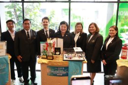 มหาวิทยาลัยสวนดุสิตร่วมงานแถลงข่าว จากการคว้ารางวัล Global Innovation Excellence Award ซึ่งเป็นรางวัลสูงสุดในการประกวดนวัตกรรม และอีก 6 รางวัลระดับโลก จากเวที KIDE 2025 ณ เมืองเกาสง  ไต้หวัน