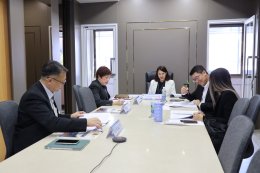 การประชุมคณะอนุกรรมการพิจารณาการจัดทำงบประมาณ กำกับติดตาม และประเมินผลโครงการทุนสนับสนุนงานมูลฐาน แผนงานด้านกฎหมายและการเมืองแบบบูรณาการศาสตร์ ครั้งที่ 2/2569