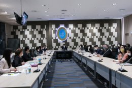 การประชุมคณะกรรมการบริหารโครงการการพัฒนาผลิตภัณฑ์สร้างสรรค์เชิงอัตลักษณ์เพื่อเพิ่มมูลค่าในการแข่งขันอย่างยั่งยืน จังหวัดสุพรรณบุรี