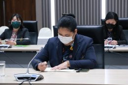 การประชุมคณะกรรมการบริหารโครงการการพัฒนาผลิตภัณฑ์สร้างสรรค์เชิงอัตลักษณ์เพื่อเพิ่มมูลค่าในการแข่งขันอย่างยั่งยืน จังหวัดสุพรรณบุรี