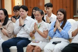 ถาบันวิจัยและพัฒนา มหาวิทยาลัยสวนดุสิต จัดพิธีทำบุญเลี้ยงพระ ประจำปี 2569