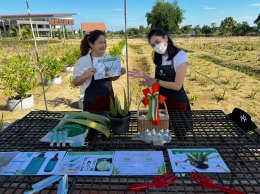 สถาบันวิจัยและพัฒนานำทีมหอมขจรฟาร์มเข้าร่วมจัดกิจกรรมกับโรงเรียนสาธิตละอออุทิศ