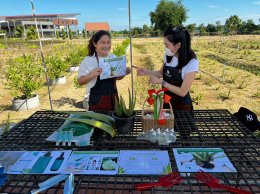 สถาบันวิจัยและพัฒนานำทีมหอมขจรฟาร์มเข้าร่วมจัดกิจกรรมกับโรงเรียนสาธิตละอออุทิศ